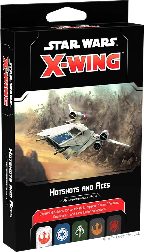 Star Wars X-Wing: Hotshots And Aces Reinforcements Pack 3 Star Wars X-Wing: Hotshots And Aces Reinforcements Pack