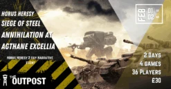 Ticket: Traitor Horus Heresy Siege Of Steel: Annihilation At Agthane Excellia Traitor