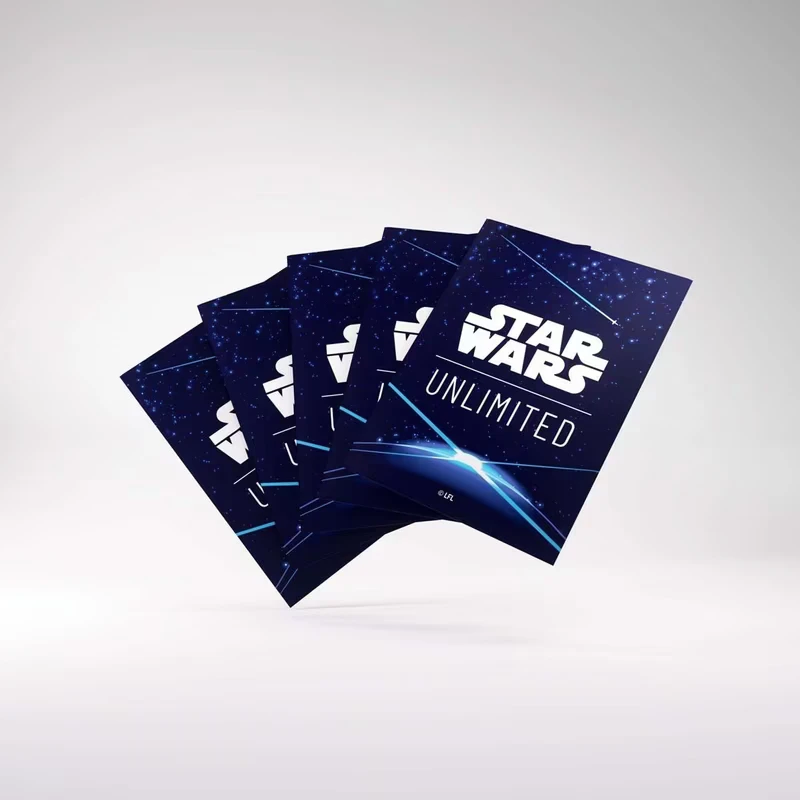 Gamegenic Star Wars: Unlimited Double Sleeving Pack – Space Blue 4 Gamegenic Star Wars: Unlimited Double Sleeving Pack – Space Blue - Image 2