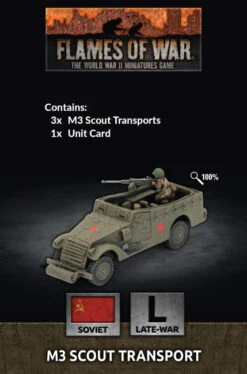 Soviet M3 Scout Transports