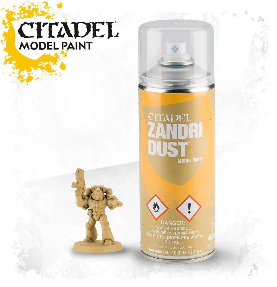 Games Workshop GW Spray: Zandri Dust 3 Games Workshop GW Spray: Zandri Dust