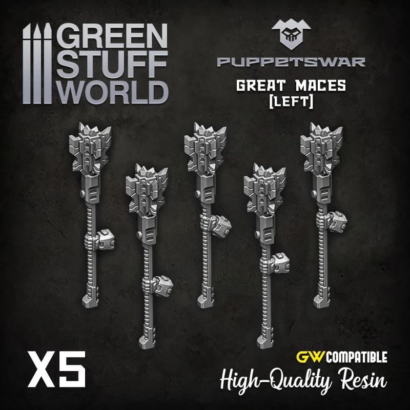 Maces – Left 3 Maces – Left