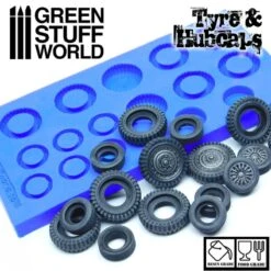 Silicone Molds – Tyres And Hubcaps