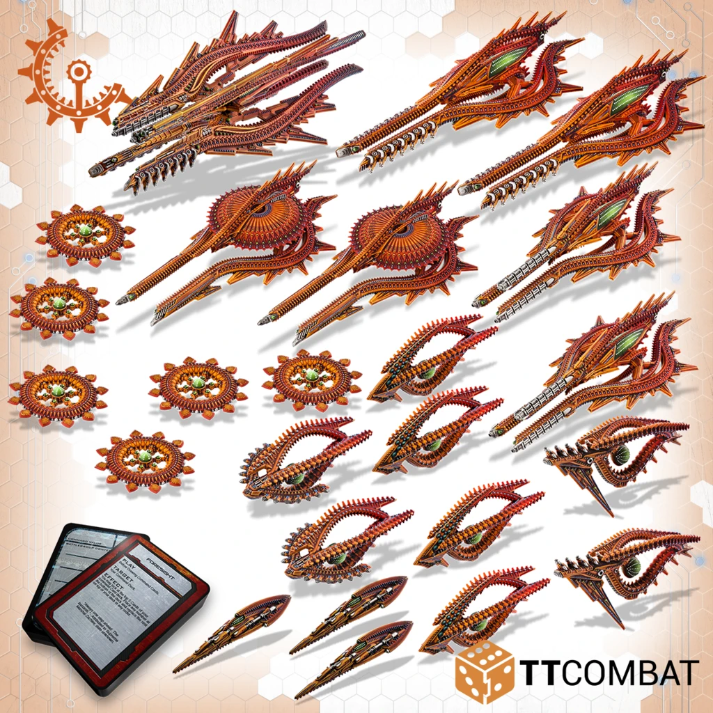 Shaltari Battlefleet 3 Shaltari Battlefleet