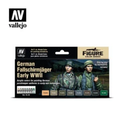 AV Vallejo Model Color Set – German Paratrooper Early WWII