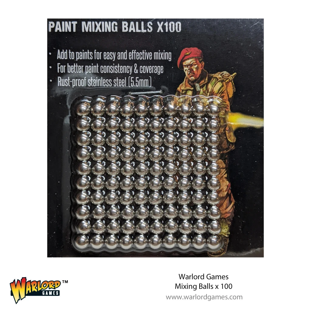 Warlord Mixing Balls (100) 3 Warlord Mixing Balls (100)