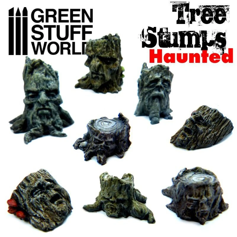 Haunted Tree Stumps 3 Haunted Tree Stumps