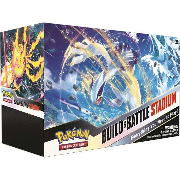 Pokemon TCG: Sword & Shield 12 Silver Tempest Build And Battle Stadium Box 3 Pokemon TCG: Sword & Shield 12 Silver Tempest Build And Battle Stadium Box