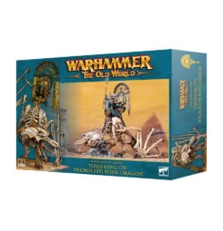 Games Workshop Tomb Kings Of Khemri: Tomb King On Necrolith Bone Dragon