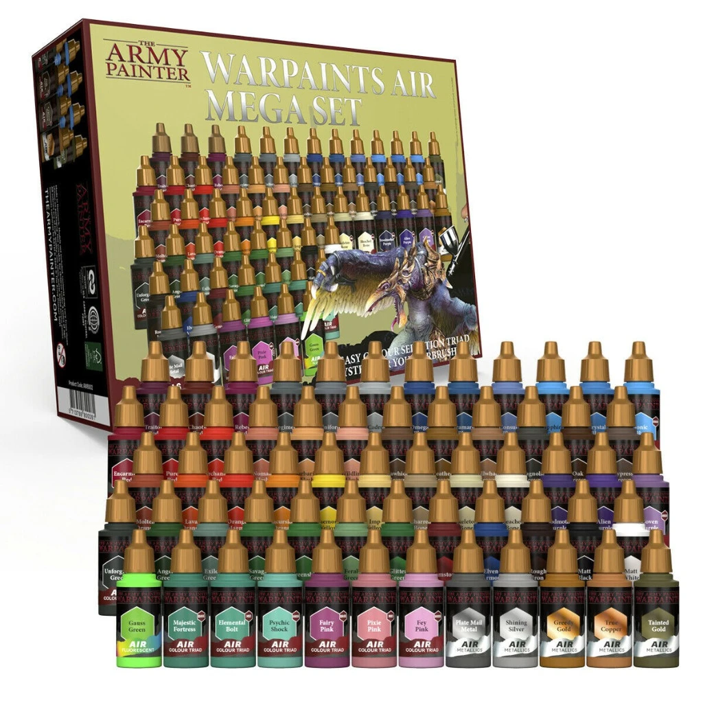 The Army Painter Warpaints Air Mega Set 3 The Army Painter Warpaints Air Mega Set