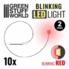 Blinking LEDs – Red – 2mm