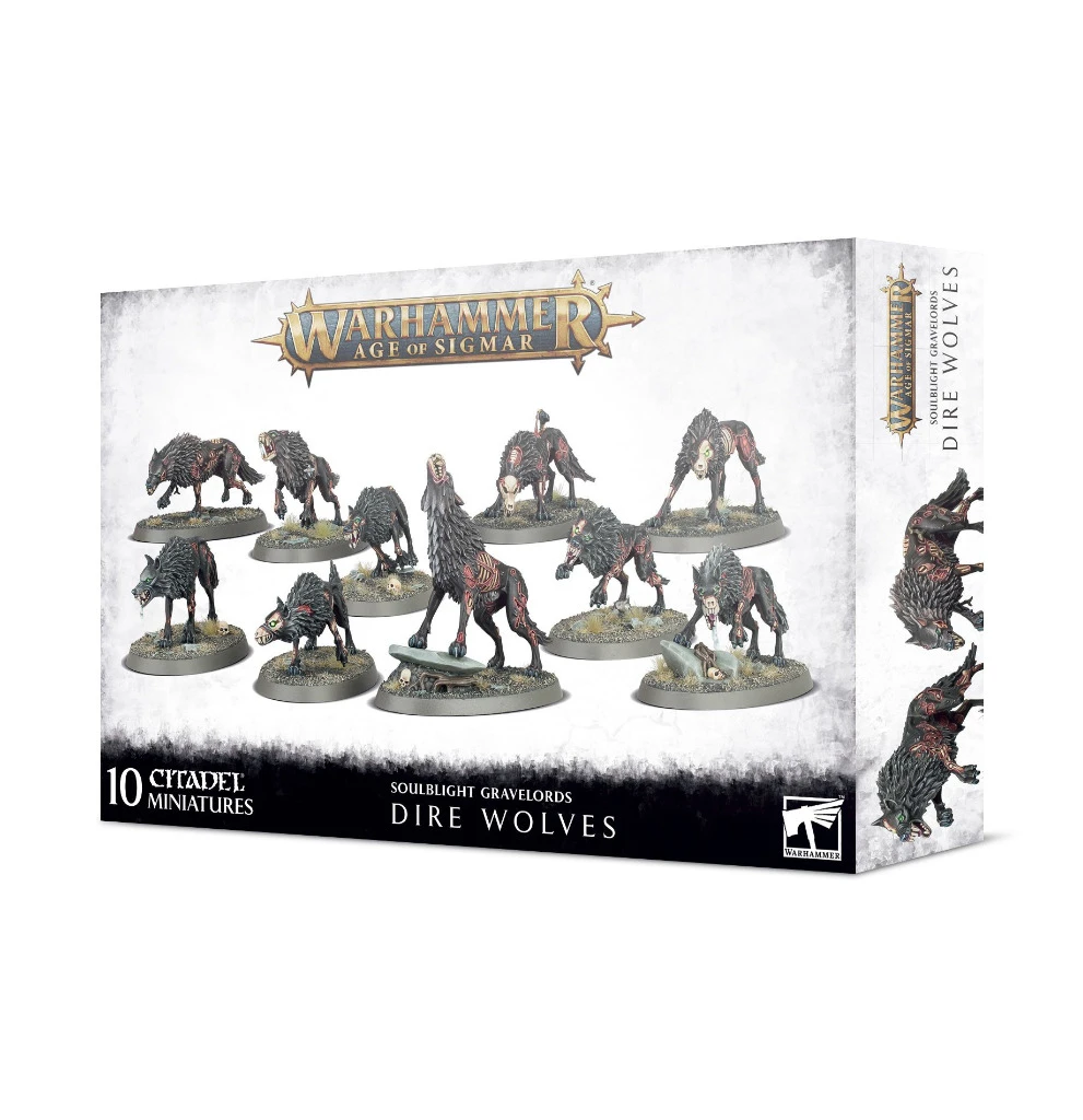 Games Workshop Soulblight Gravelords: Dire Wolves 3 Games Workshop Soulblight Gravelords: Dire Wolves