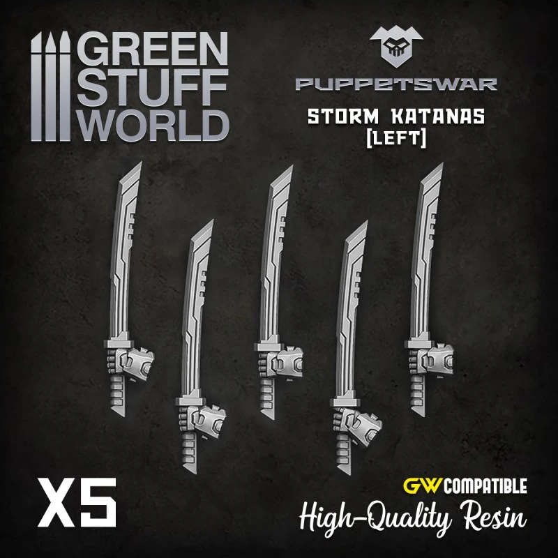 Storm Katanas – Left 3 Storm Katanas – Left