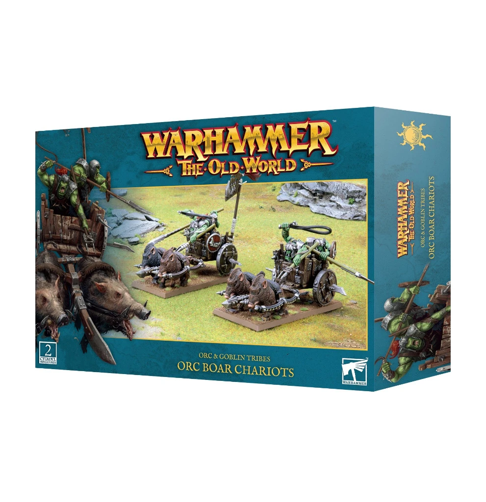 Games Workshop Orc & Goblin Tribes: Orc Boar Chariots 3 Games Workshop Orc & Goblin Tribes: Orc Boar Chariots