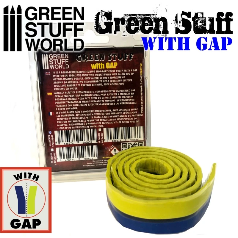 Green Stuff Tape 36.5 Inches (with Gap) 4 Green Stuff Tape 36.5 Inches (with Gap) - Image 2