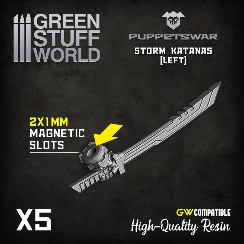 Storm Katanas – Left 4 Storm Katanas – Left - Image 2
