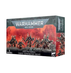 Games Workshop Chaos Space Marines: Chaos Terminator Squad