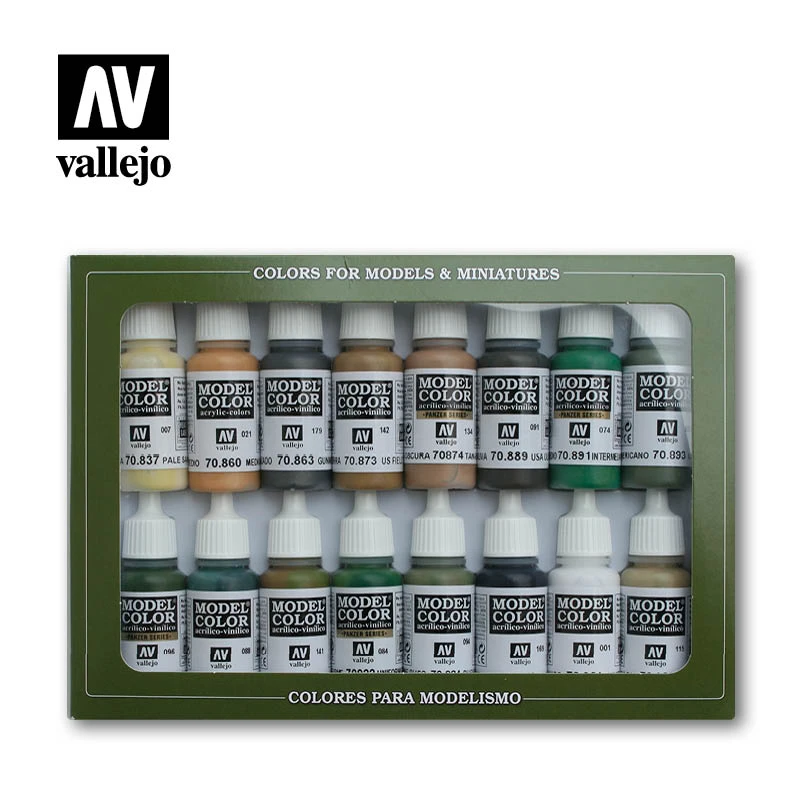 Vallejo Model Color Set – WWII Allies (x16) 3 Vallejo Model Color Set – WWII Allies (x16)