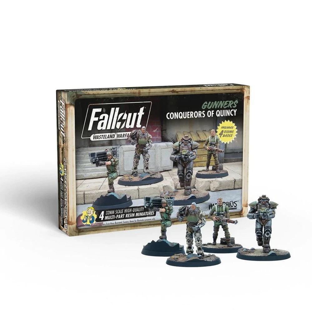 Fallout Wasteland Warfare – Gunners: Conquerors Of Quincy 3 Fallout Wasteland Warfare – Gunners: Conquerors Of Quincy