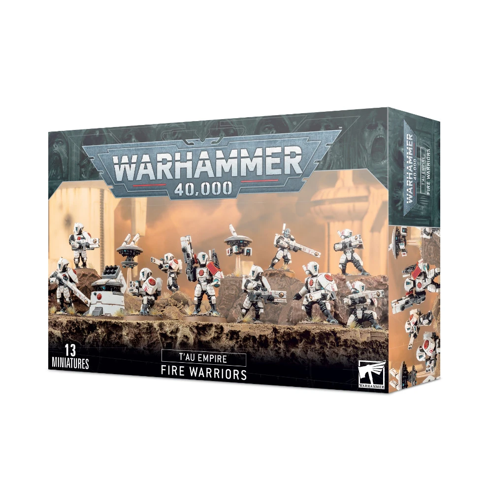 Games Workshop T’au Empire: Empire Fire Warriors 3 Games Workshop T’au Empire: Empire Fire Warriors