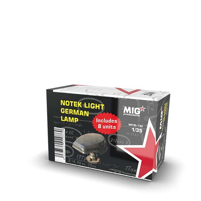 Notek Light German Lamp 1:35 3 Notek Light German Lamp 1:35