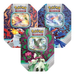 POKEMON Pokémon TCG: Paldea Partners Tins – Meowscarasda/ Skeledirge/ Quaquaval