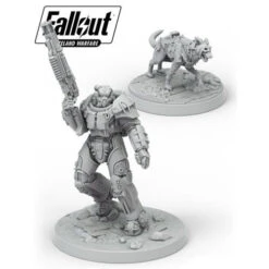 Fallout: Wasteland Warfare X-01 Survivor & DogMeat