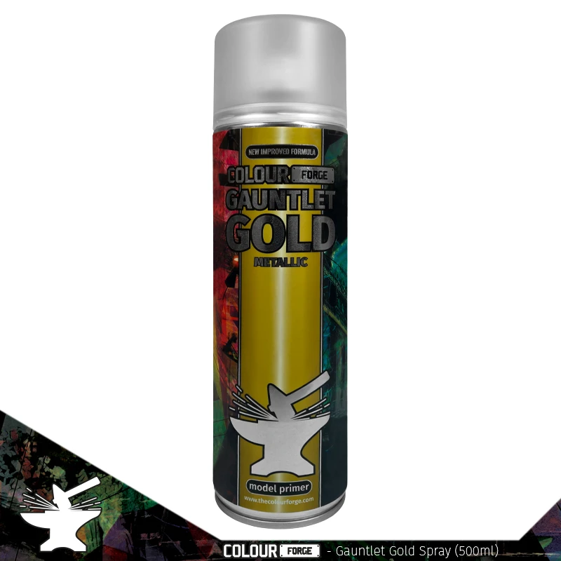 Colour Forge Spray: Gauntlet Gold (500ml) 3 Colour Forge Spray: Gauntlet Gold (500ml)
