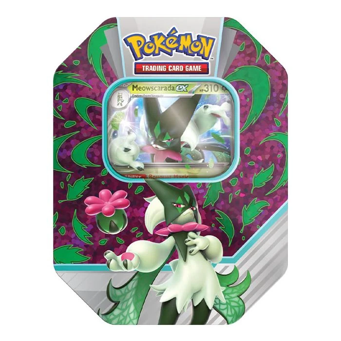 POKEMON Pokémon TCG: Paldea Partners Tins – Meowscarasda/ Skeledirge/ Quaquaval 4 POKEMON Pokémon TCG: Paldea Partners Tins – Meowscarasda/ Skeledirge/ Quaquaval - Image 2