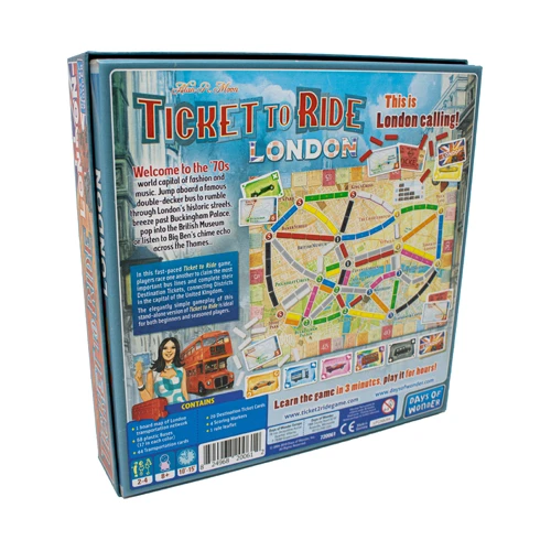 Days Of Wonder Ticket To Ride: London 5 Days Of Wonder Ticket To Ride: London - Image 3