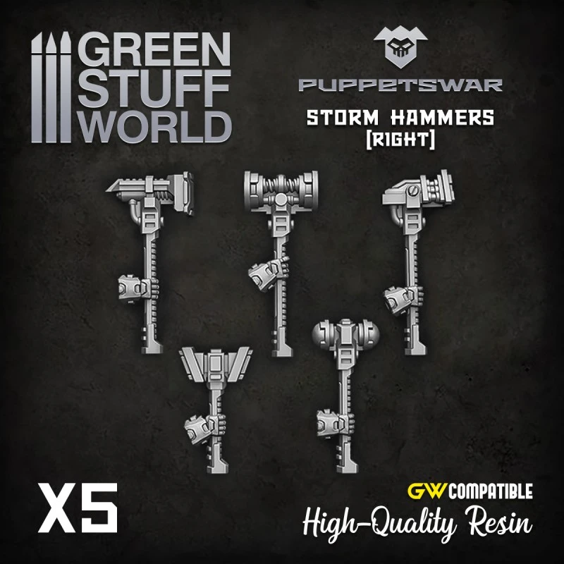 Storm Hammers – Right 3 Storm Hammers – Right