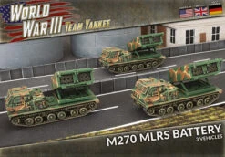 M270 MLRS Rocket Launcher Battery
