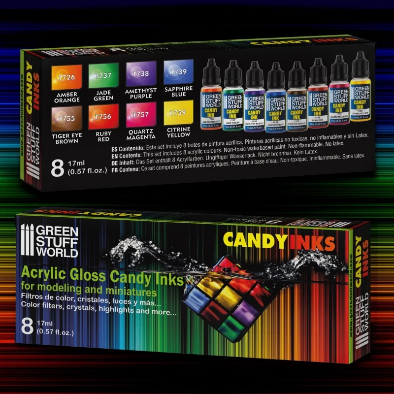 Candy Ink Paint Set 4 Candy Ink Paint Set - Image 2