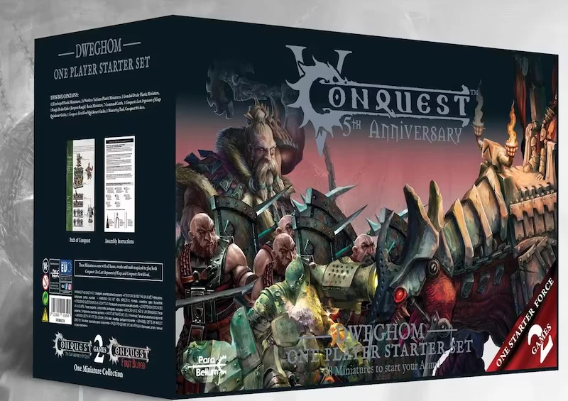 Dweghom: Conquest 5th Anniversary Supercharged Starter Set 3 Dweghom: Conquest 5th Anniversary Supercharged Starter Set