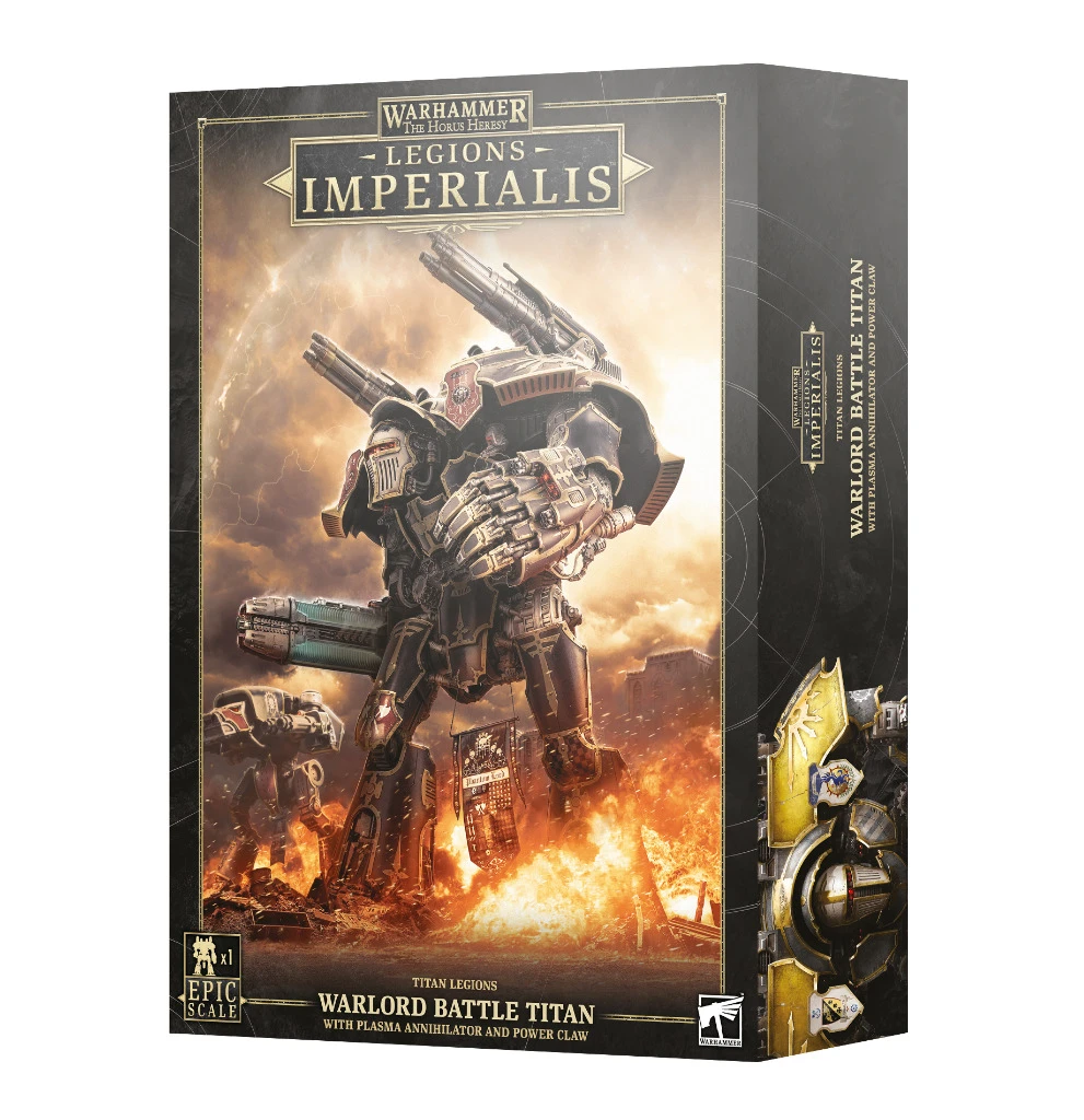 Games Workshop Legions Imperialis: Warlord Titan With Power Claw And Plasma Annihilator 3 Games Workshop Legions Imperialis: Warlord Titan With Power Claw And Plasma Annihilator
