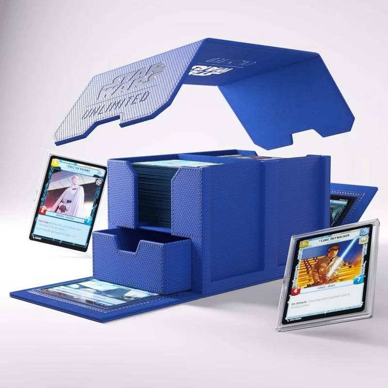 Gamegenic Star Wars: Unlimited Double Deck Pod – Blue 5 Gamegenic Star Wars: Unlimited Double Deck Pod – Blue - Image 3