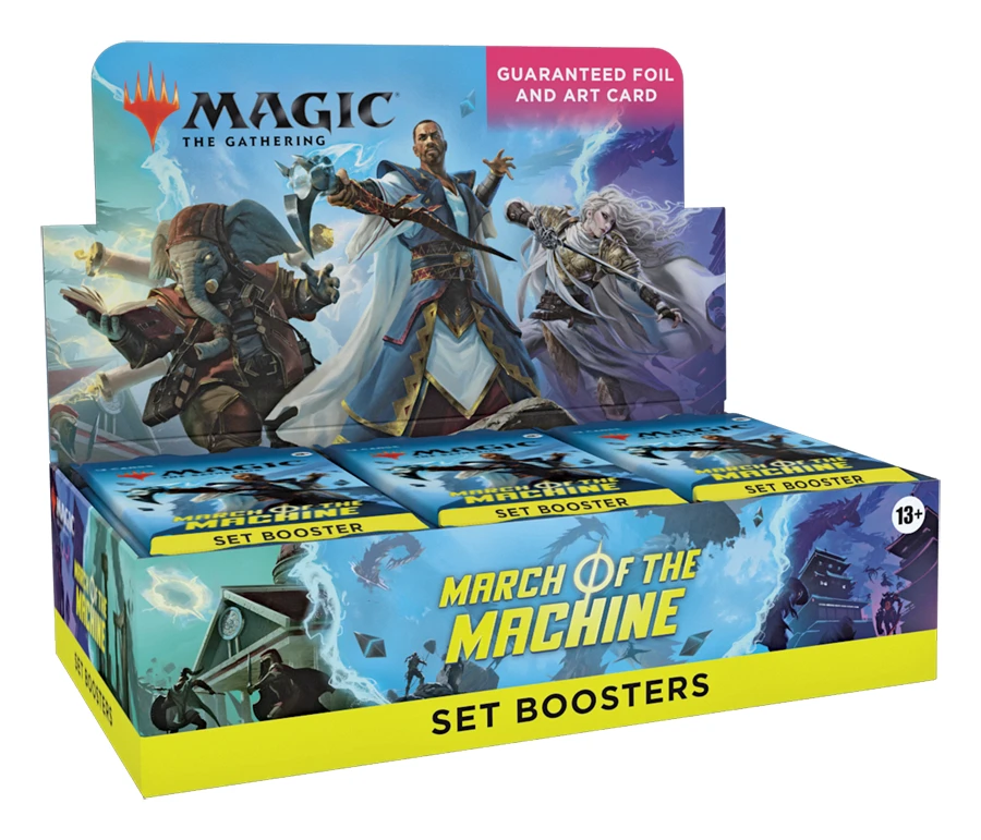 Wizards Of The Coast Magic: The Gathering – March Of The Machine Set Booster (30) 3 Wizards Of The Coast Magic: The Gathering – March Of The Machine Set Booster (30)