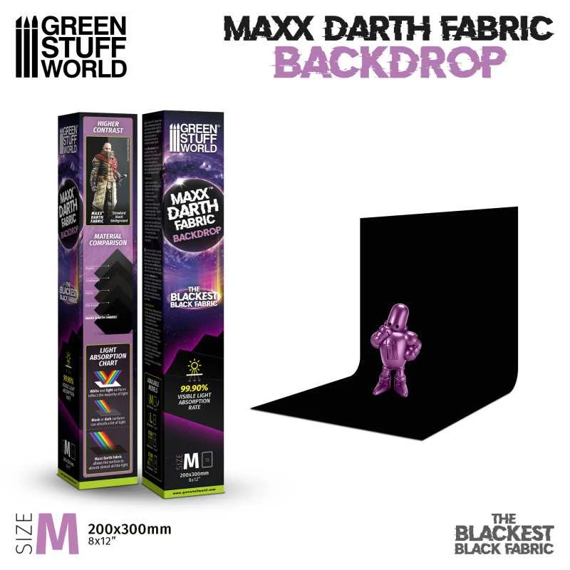 Maxx Darth Black – Photo Background 200x300mm 4 Maxx Darth Black – Photo Background 200x300mm - Image 2