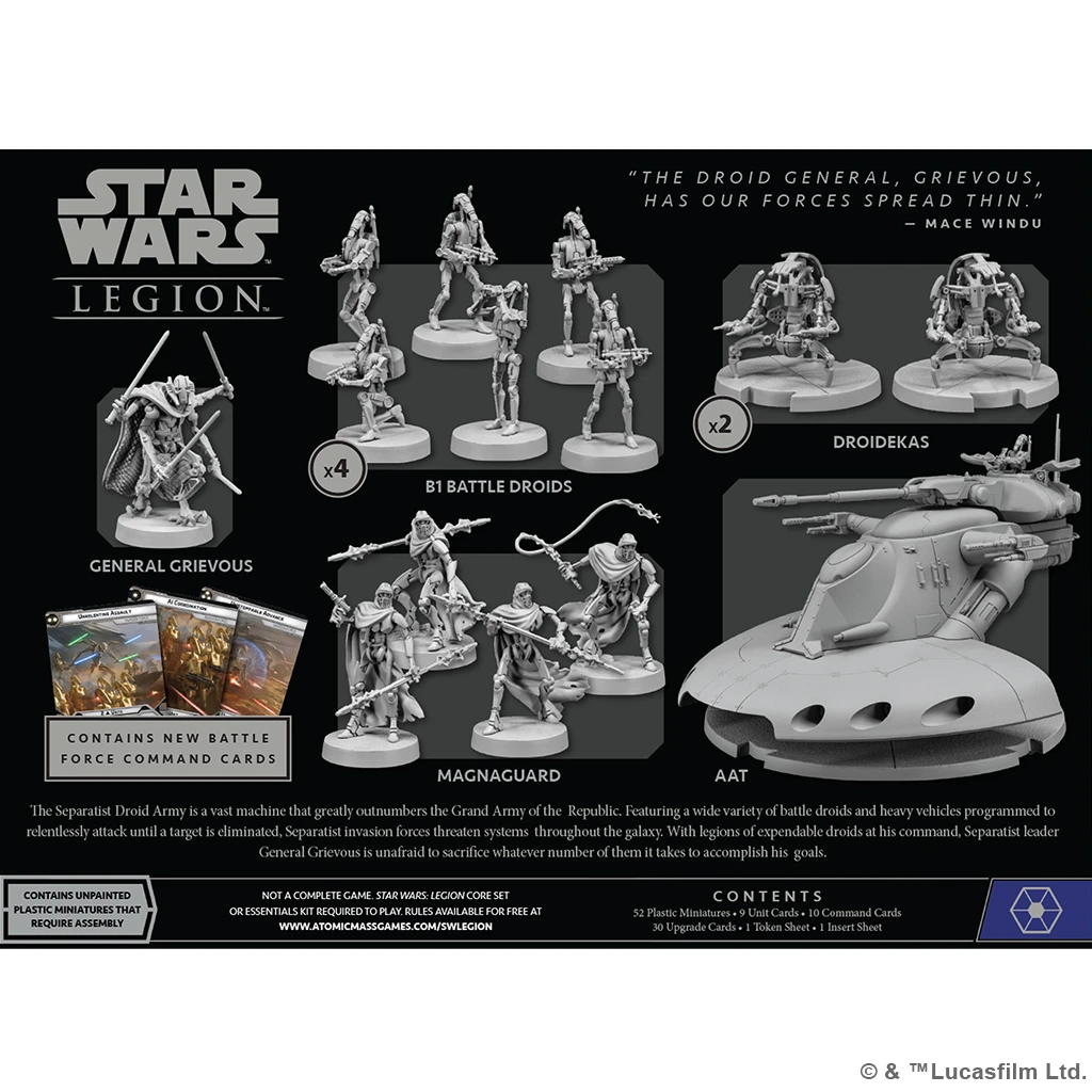 Star Wars Legion: Separatist Invasion Force 4 Star Wars Legion: Separatist Invasion Force - Image 2
