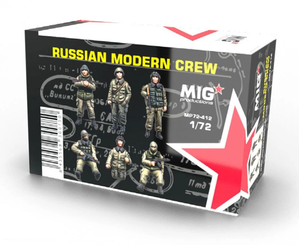 Russian Modern Crew 1:72 3 Russian Modern Crew 1:72