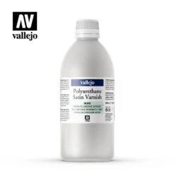 Vallejo Polyurethane – Varnish Satin 200ml
