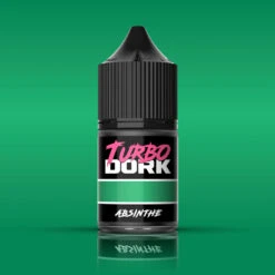 Turbo Dork: Absinthe Metallic Acrylic Paint 22ml Bottle