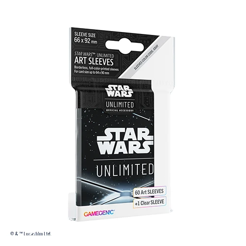 Gamegenic Star Wars: Unlimited Art Sleeves – Card Back Black 3 Gamegenic Star Wars: Unlimited Art Sleeves – Card Back Black