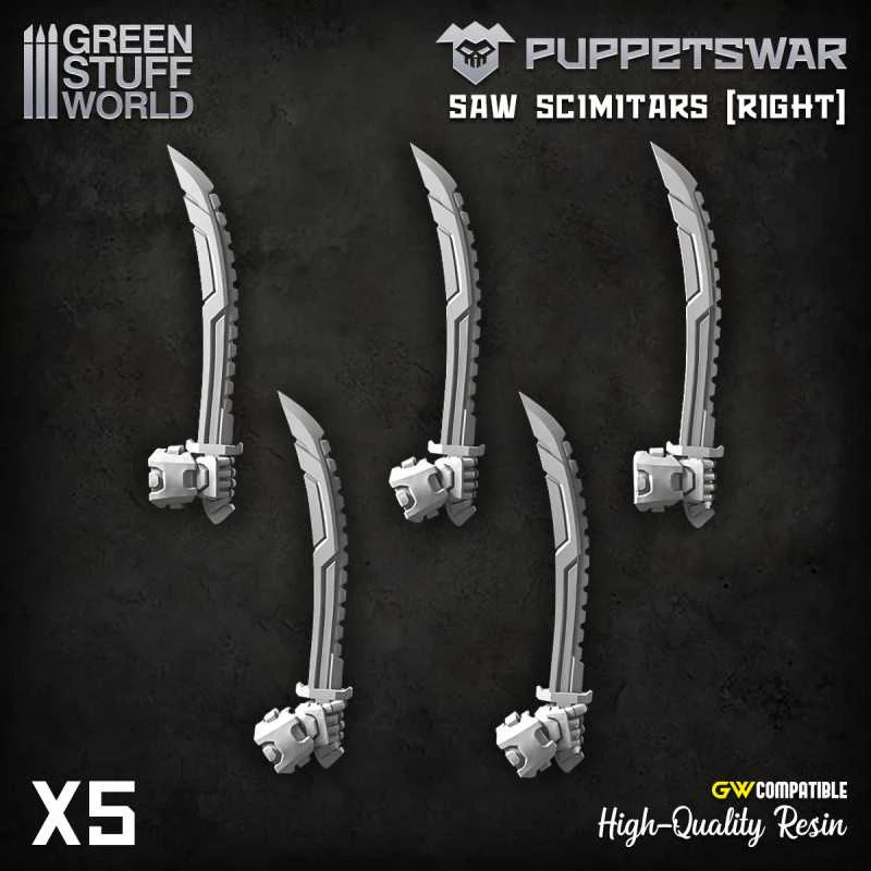 Puppetswar – Saw Scimitars – Right 3 Puppetswar – Saw Scimitars – Right